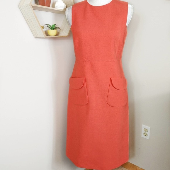 Tory Burch Dresses & Skirts - Tory Burch Sleeveless Twill Pocket Sheath Dress